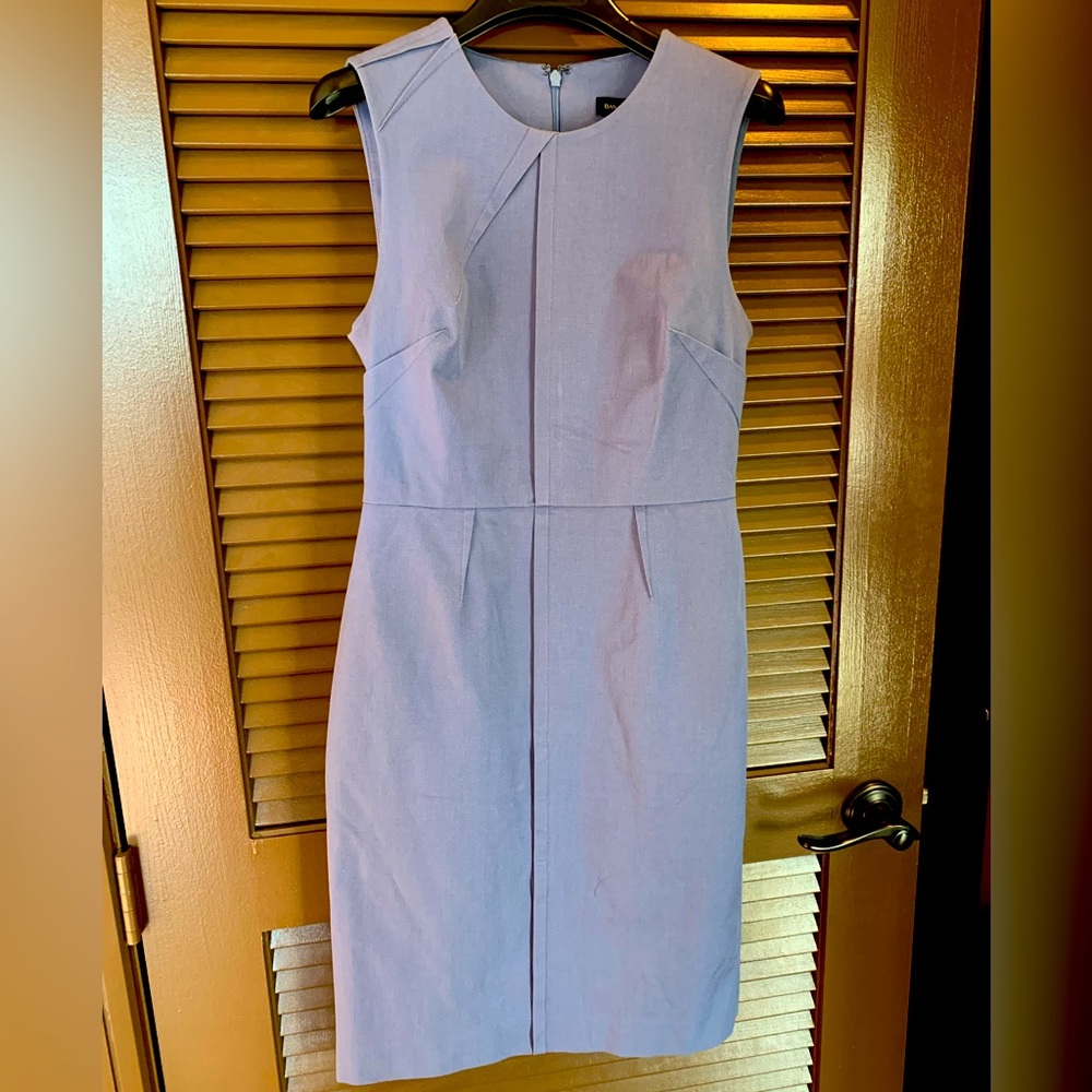 Cornflower blue Banana Republic petite dress